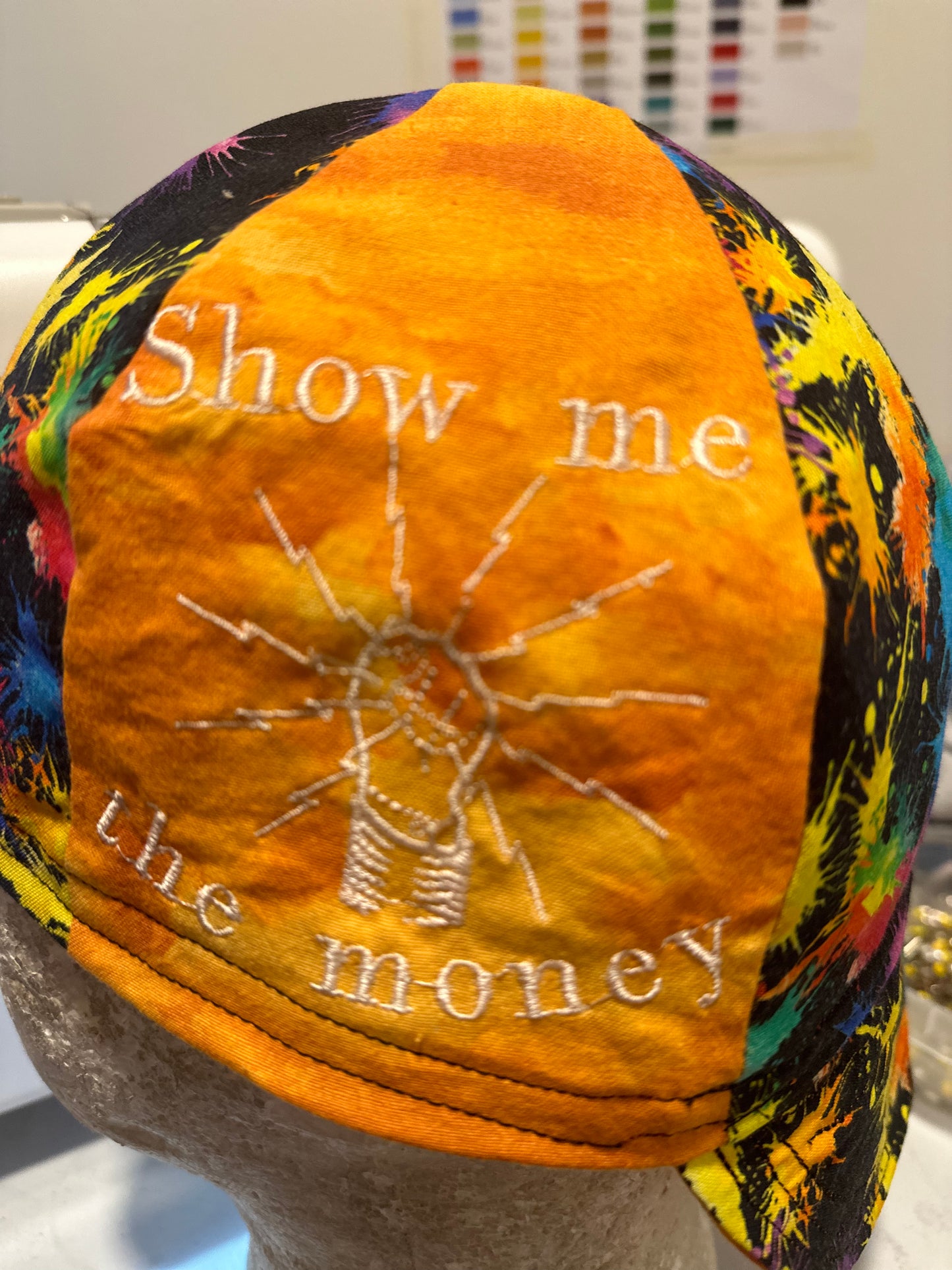 Show me the money-paint splash