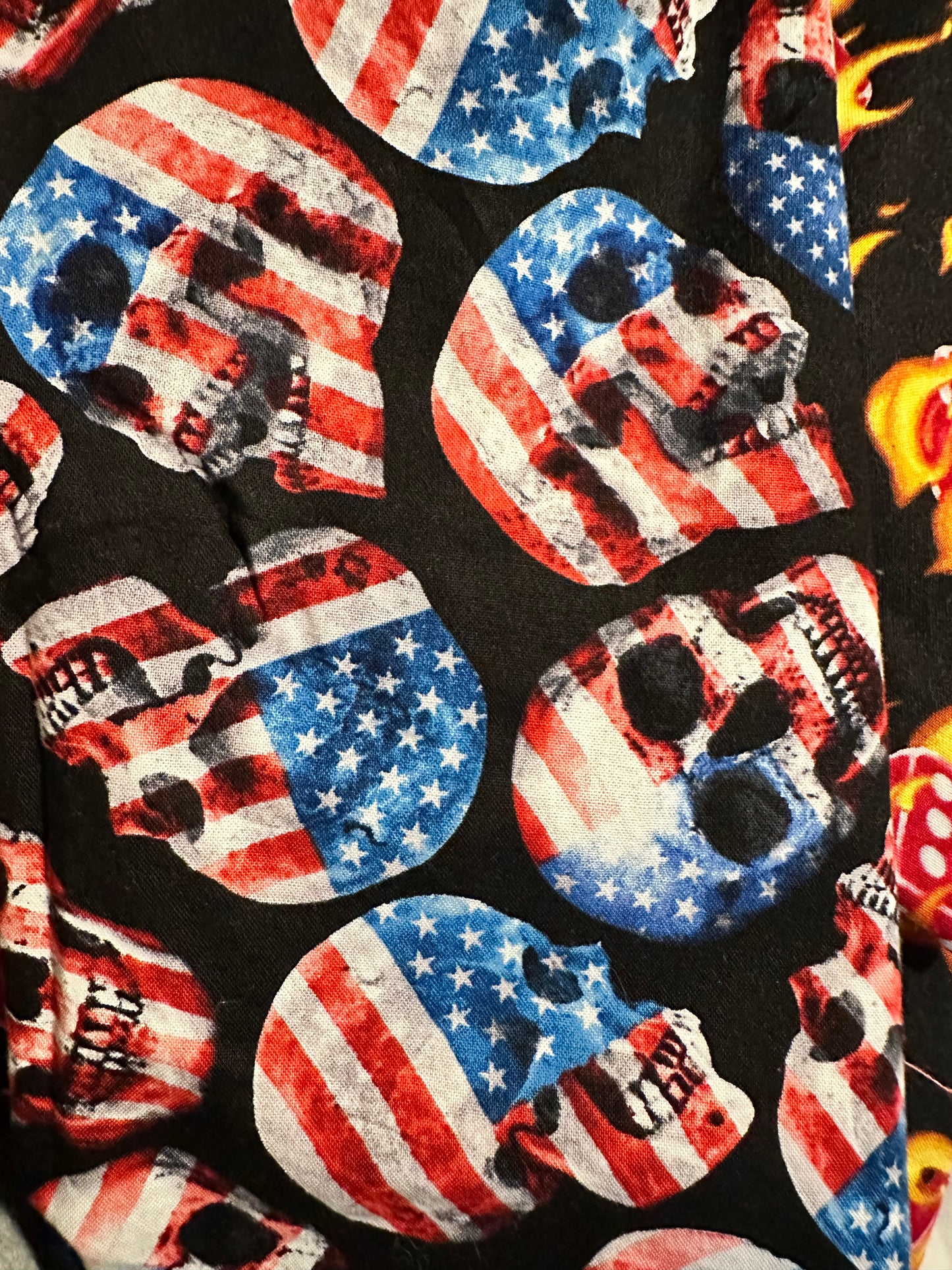 American Flag Skulls