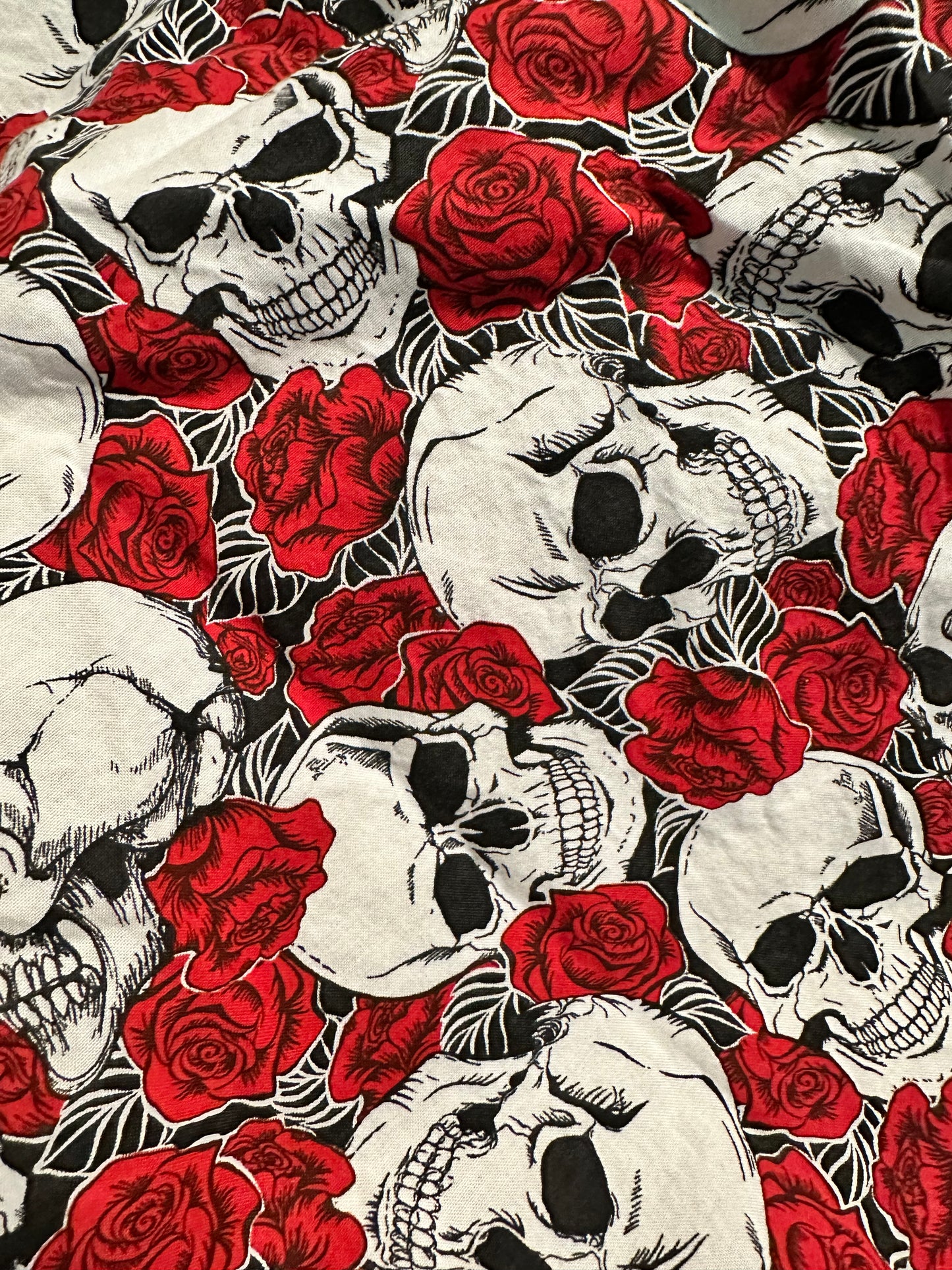 Skulls and Red Roses